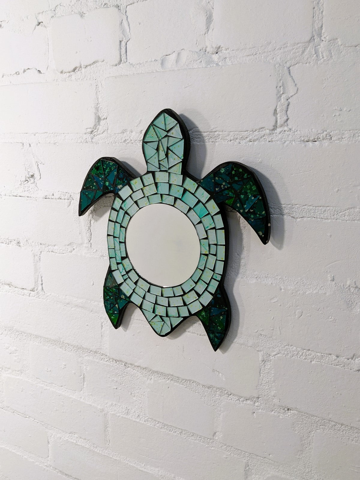 Mosaic Turtle Mirror