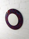 Round Mosaic Mirror