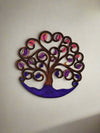 Round Carved Tree of Life Wall Hanger