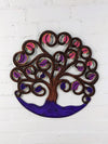 Round Carved Tree of Life Wall Hanger