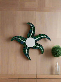 Starfish Mosaic Wall Plaque