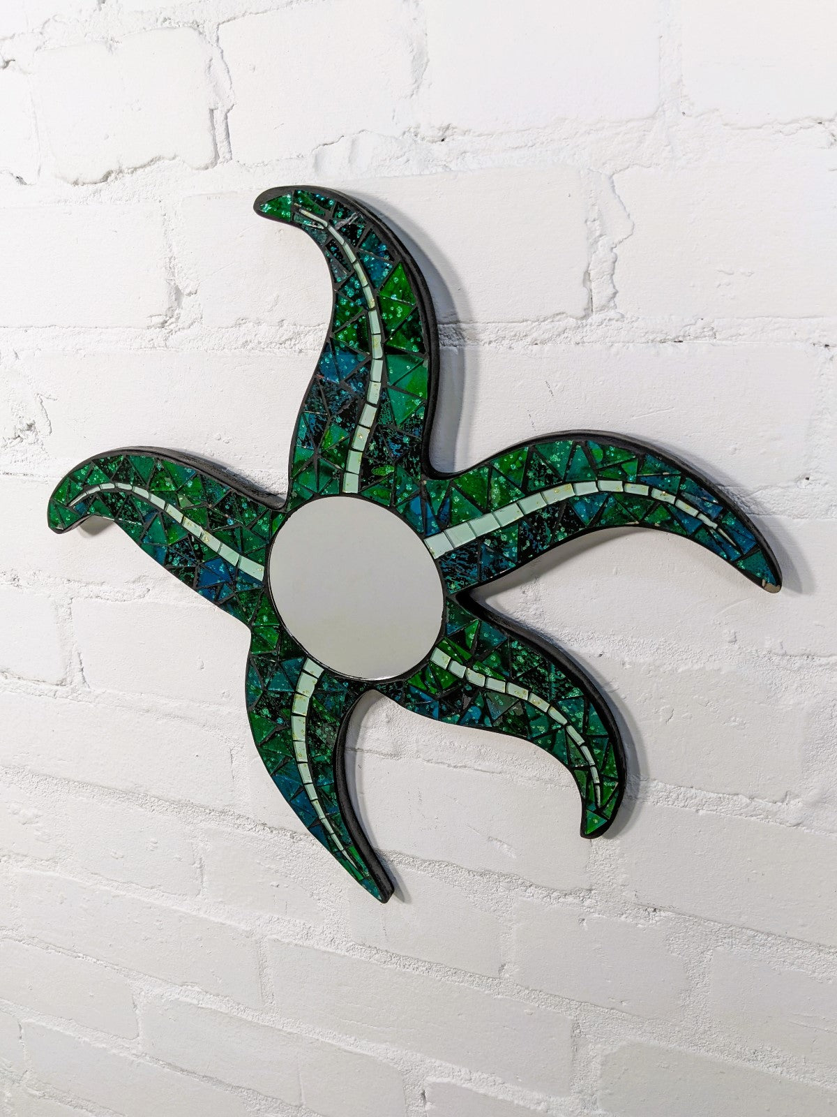 Starfish Mosaic Wall Plaque