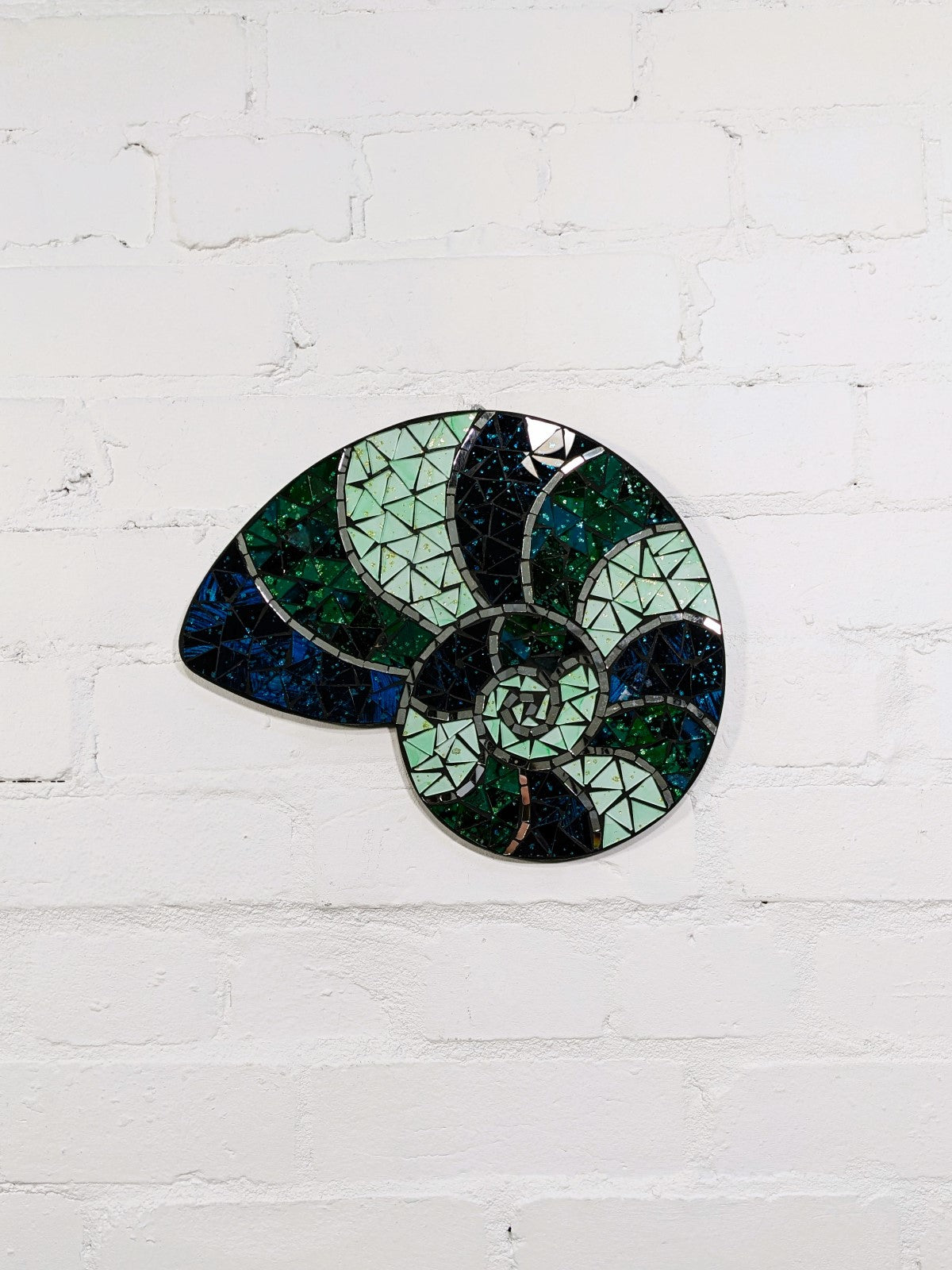 Shell Mosaic Wall Plaque