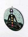 Round Mosaic Chakra Yoga Wall Hanging
