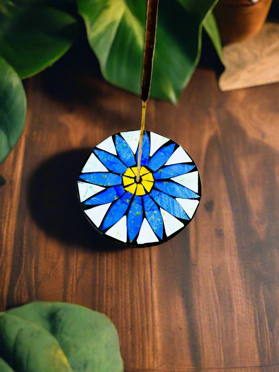 Mosaic Flower Coaster