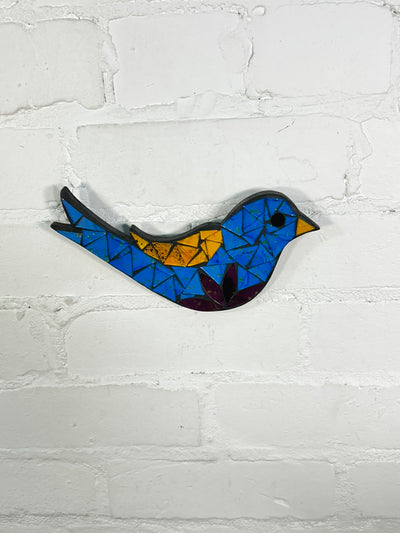 Mosaic Bird Wall Hanger
