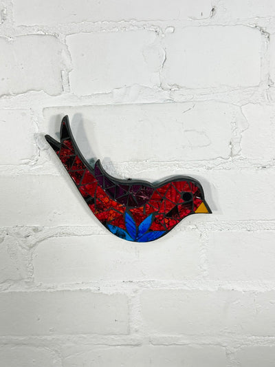 Mosaic Bird Wall Hanger