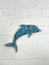Mosaic Dolphin Wall Hanging