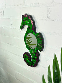 Mosaic Seahorse Mirror