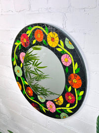 Mosaic Flower Mirror