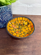 Mosaic Lined Coconut Bowl