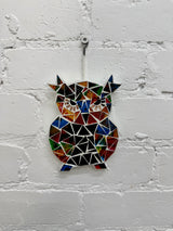 Mosaic Owl Plaque