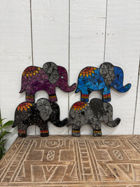 Mosaic Elephant Plaque