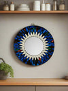 Round Multicolour Mosaic Mirror