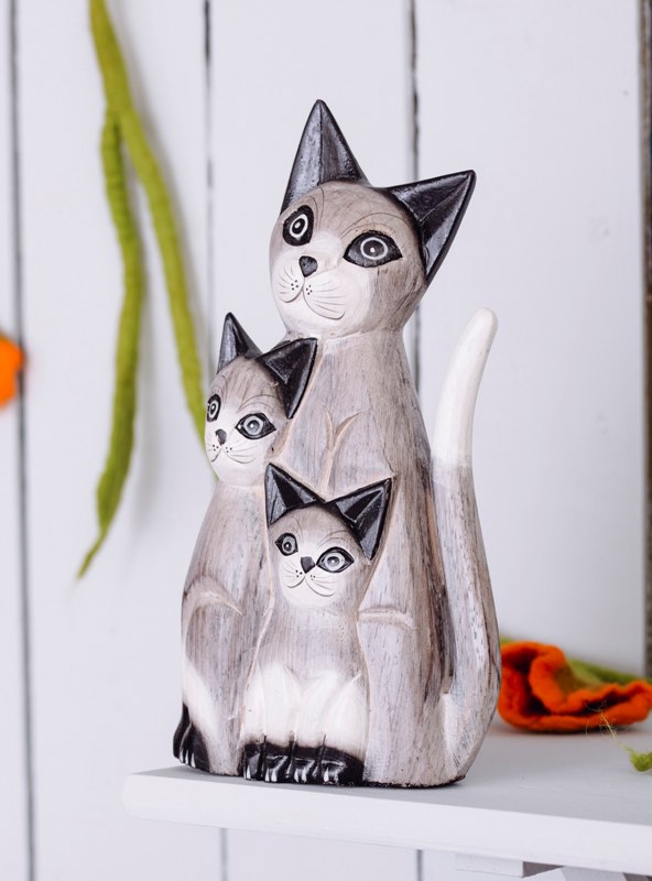 And White Family Cats