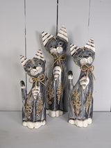 Set of Three Medium Cats
