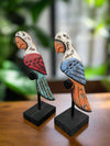Parrot On Stick Assorted Colours