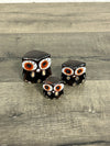 Set of 3 Brown Owls