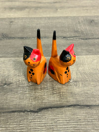 Set of 2 Orange Cats