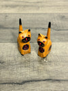Set of 2 Orange Cats