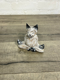 Rustic Yogi Cat