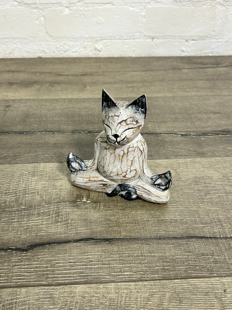 Rustic Yogi Cat