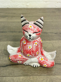 Meditating Yogi Cat