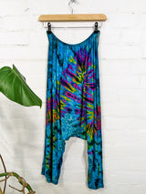 Kids Tie Dye Dungarees