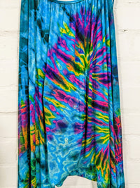 Kids Tie Dye Dungarees