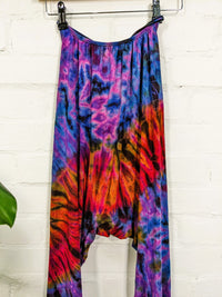 Kids Tie Dye Dungarees