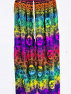 Dark Elephant Print Harem Trousers