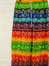 Bright Elephant Print Harem Trousers