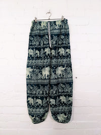 Assorted Elephant Print Harem Trousers
