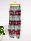 Assorted Elephant Print Harem Trousers