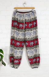 Assorted Elephant Print Harem Trousers
