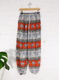 Assorted Elephant Print Harem Trousers