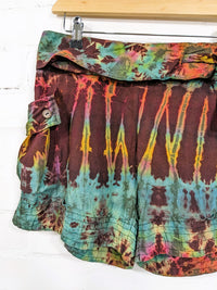 Tie Dye Pocket Shorts