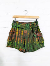 Tie Dye Pocket Shorts