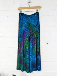 Bright Tie Dye Wide Leg Trousers