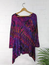 Bright Tie Dye Long Sleeve Top