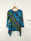 Bright Tie Dye Long Sleeve Top