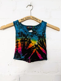 Assorted Tie Dye Crop Top Bra