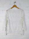 3/4 Sleeve Open Top