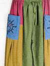 Multi Patch Harem Trousers