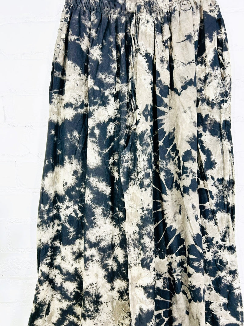 Wide Leg Elasticated Trousers