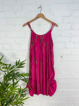 Strappy Loose Midi Dress
