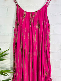 Strappy Loose Midi Dress