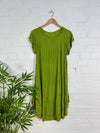 Short Sleeve Midi Dress