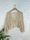 Crochet Long Sleeve Top