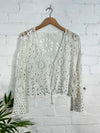 Crochet Long Sleeve Top